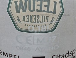 leeuw bier pils glas 2015 achteropdruk inhoud
